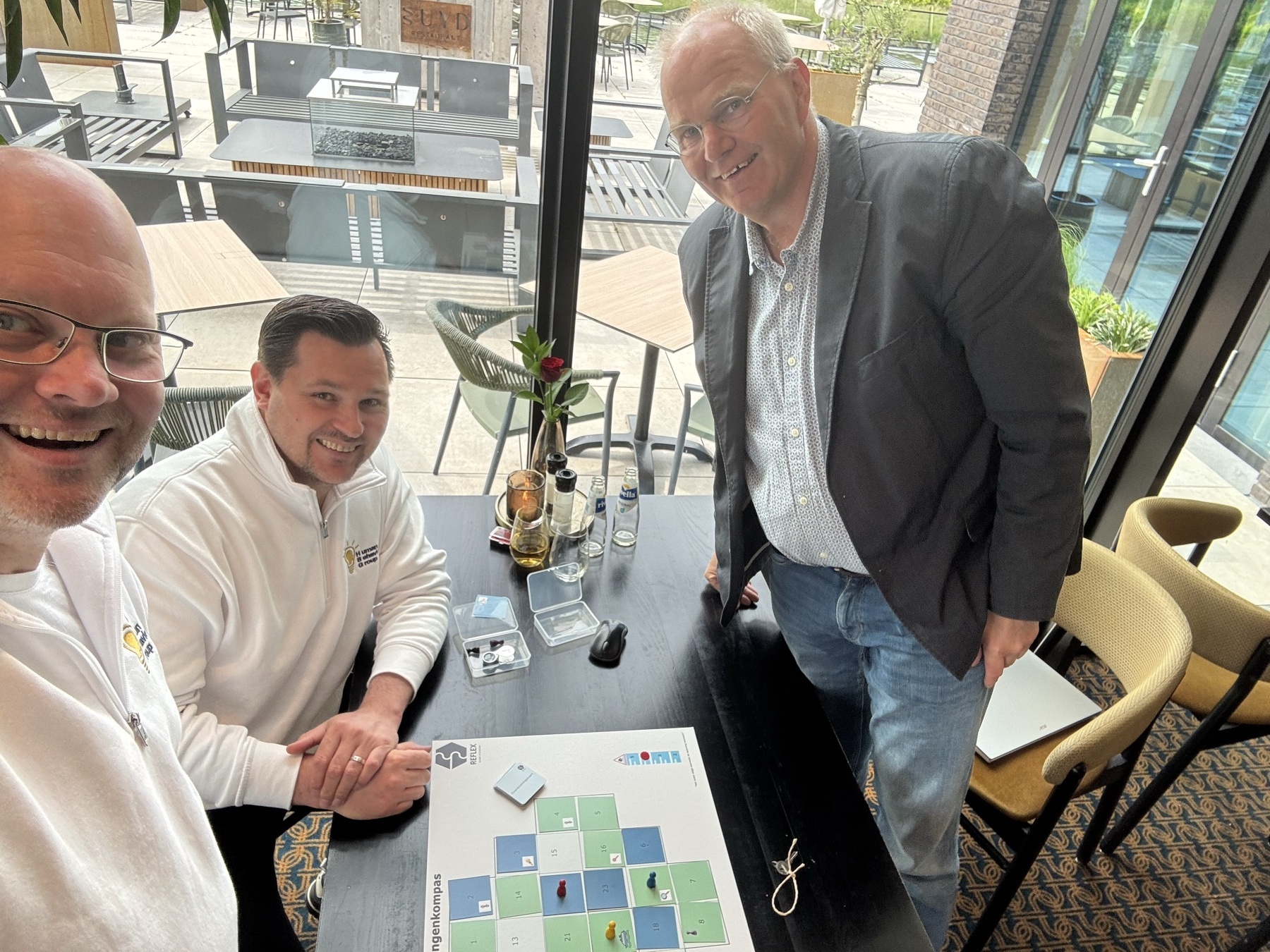 Werksessie buiten kantoor